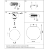 Плафон потолочный LIGHTSTAR GLOBO 812033