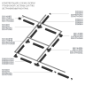 Трек четырехконтактный 3-фазный LIGHTSTAR 504025-F QUATTRO стыковочными 2м, БЕЛЫЙ